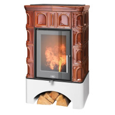 Kachlová kamna ABX Britania exklusive, Hnědá